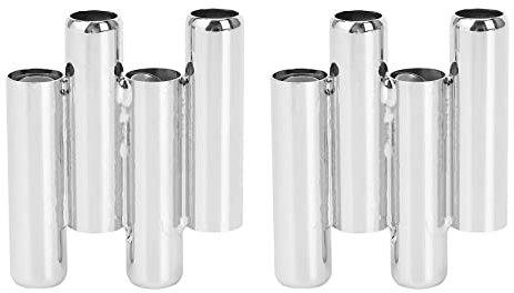 Uikdjgu 8Pcs Stainless Steel Violin Tuner Pro Tuning Violin Mandolin Metal Pitch Pipe Pitchpipe Quick Simple String Tuner