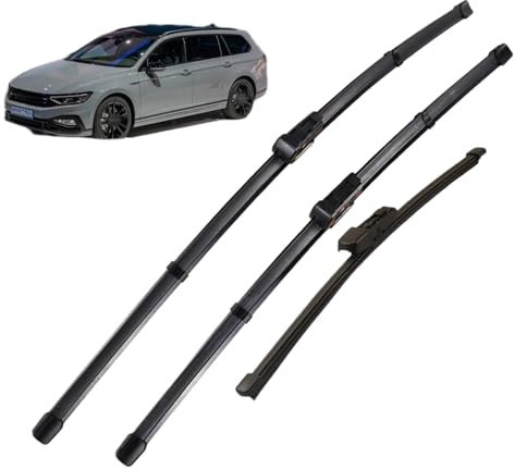 OHTWM Auto Scheibenwischer Ersatzblätter Für VW Passat B8 Variant 2017–2023,26+18+13, Ersatzgummi, Wischergummi