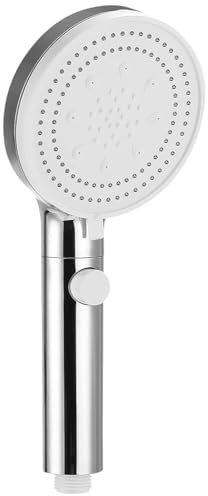 jutyum Duschkopf, 6 Strahlarten Wassersparend, Duschbrause Handbrause, Shower Head, Silber