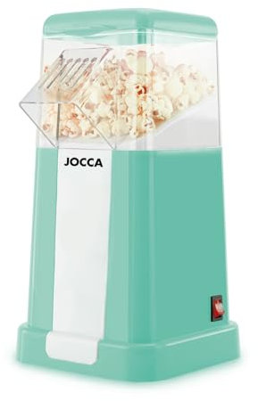 Jocca, Macchina per Waffle Rotonda Funny Cooking, 500W, Piastre Antiaderenti, Pronta in 2 Minuti, Design Compatto e Sicuro