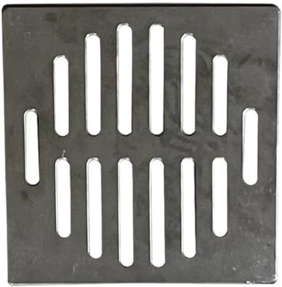 1 x quadratischer Abflussschutz, Abflussabdeckung, quadratischer Abflussschutz, Duschablaufabdeckung, Ersatz-Ablaufabdeckungen (10 cm)