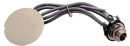 COOPHYA 1stück Mini Piezo Pickup Mikrofon Für Akustik-gitarre Violine Banjo Ukulele Selbstklebender Tonabnehmer Mit Optimalem Installieren Für Musiker