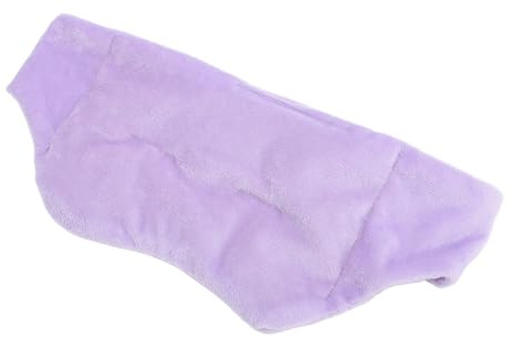 Brrnoo Beschwerter, Bequemer Schlaf-Augenschutz, Ideal für Nächtliche Entspannung und Lichtblockierung (PURPLE)