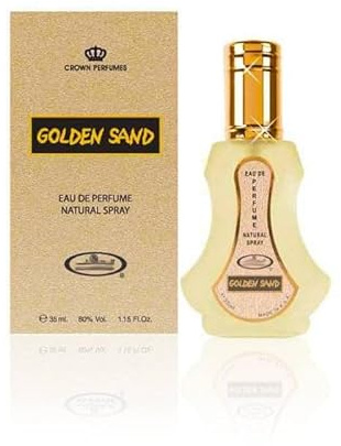Eau de parfum spray 50 ml för män och kvinnor (gyllene sand)