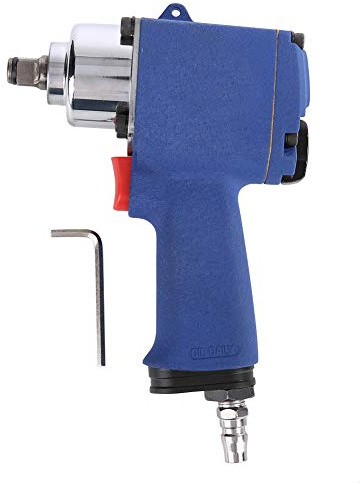 Baxnore KP500 Industrieller pneumatischer Schlagschrauber, hohes Drehmoment, 550 Nm, Druckluft-Steckschlüssel, 9000 U/min, mit 12-Zoll-Bohrfutter für Kfz-Reparaturen, schwere mecha