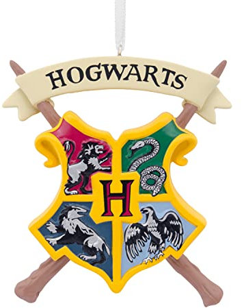 Hallmark Harry Potter Hogwarts Wappen Weihnachtsbaumschmuck