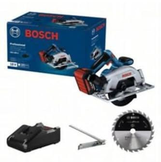 Bosch Professional GKS 185-LI - Sega circolare a batteria, 1 x 5,0 Ah