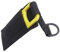 rockible Cortador de Buceo, Cortador de Línea, Herramienta de Corte de Seguridad, Cuchillo Subacuático para Esnórquel, Buceo Libre, Deportes Acuáticos, Amarillo