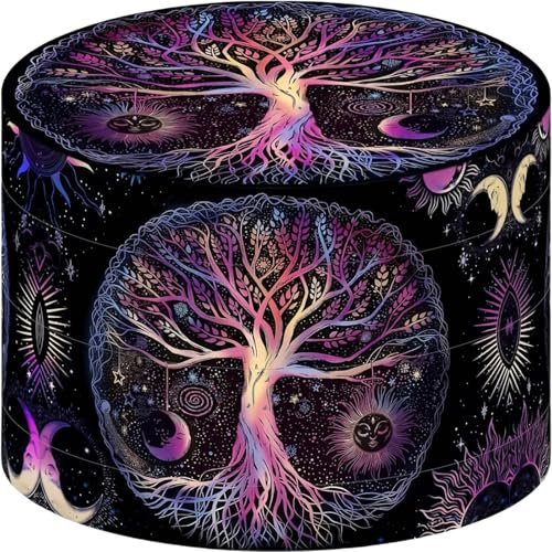 HanTang Grinder, große Gewürzmühle, 6,1 cm, 4 Schichten (Baum - rot)