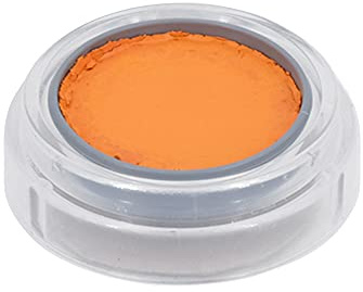 Grimas Water-Make-Up, 2.5ml Wasserschminke, Farbe dunkelorange 509, professionelle Körperfarbe, schnelltrockend und sehr hautschonend, ideal fürs Kinderschminken, Karneval und Halloween