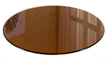 Glasscheibe Aus GehäRtetem Glas, Teal, Glastisch Tischplatte Aus GehäRtetem, Glastisch Tisch, Tischplatte GehäRtetes Glas, Platte Glastisch, Tisch Glasplatte, Outdoor Glastisch ( Size : 80CM(32INCH) )