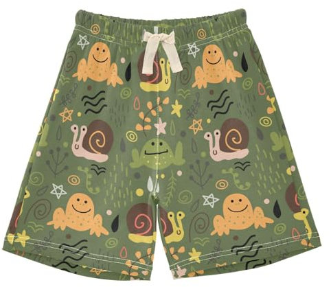 Caihoyu - Pantaloncini elastici per ragazze, pantaloncini da bicicletta per bambini, estivi, 18 mesi, Multicolore, 4 Años