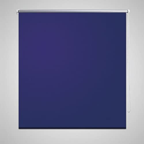 qohoio Verdunklungsrollo Verdunkelungsrollo Rollos FüR Fenster Verdunklungsrollo Rollo 40 x 100cm Blau