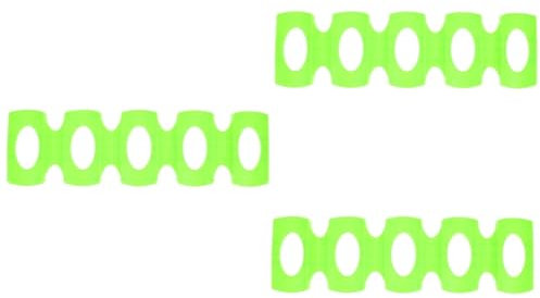 Cabilock 3piezas Organizador De Cerveza para Refrigerador Estante De Almacenamiento De Silicona De Alimenticio Soporte para Latas De Cerveza y Bebidas Ahorra Espacio y Mantiene La Nevera