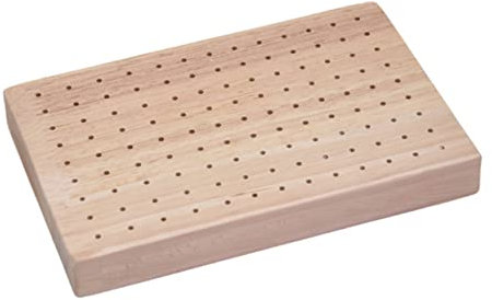 FUNOMOCYA Soporte De Madera para Brochetas Rectangular Exhibidor para Aperitivos y Frutas Adecuado para Restaurantes Organizador De Alimentos para Fiestas