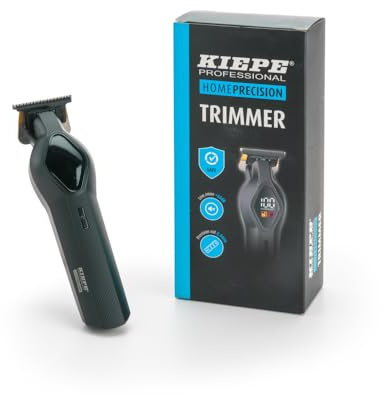 Kiepe Professional 6290 Home Precision T-Wide Hair Trimmer - Potente motore magnetico, lunga durata della batteria, versatile