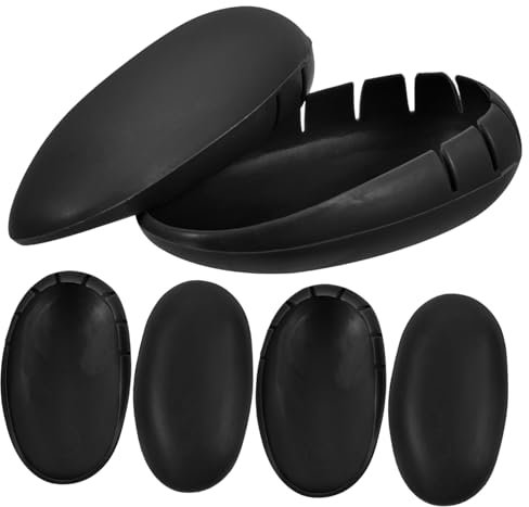 HAPINARY Orejeras Para Teñir El Cabello De Silicona 3 Pares Tamaño Único Protectores Auditivos Para Uso Peluquería, Ducha y Lavado De Cabello