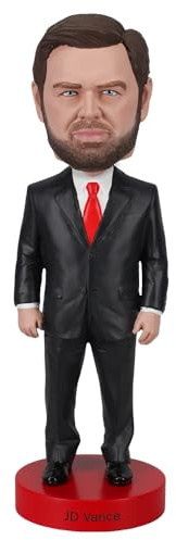Royal Bobbles JD Vance Collectible Bobblehead Statue – 50th Vice President of The United States, Political Memorabilia