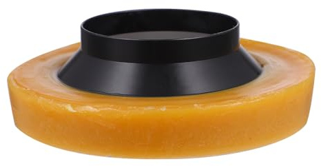 Gadpiparty 5.16X5.16X1.65 Inch Toilet Wax Seal Ring - Leak-Proof Odor-preventing Flange Ring for Toilet Bowl Installation
