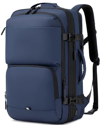 BAGOK Handgepäck Rucksack, Wasserdichter Multifunktionaler Rucksack Handgepäck Flugzeug mit Laptopfach, Große Kapazität für Reisen, Arbeit und Freizeit | Großer Stauraum, Laptopfach und vielseitige Fächer für Reisen
