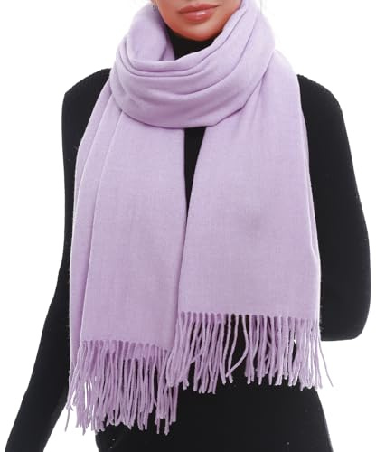 SWAT PANY Damen Winterschal Solide Elegant für Feierlichkeiten und Freizeit