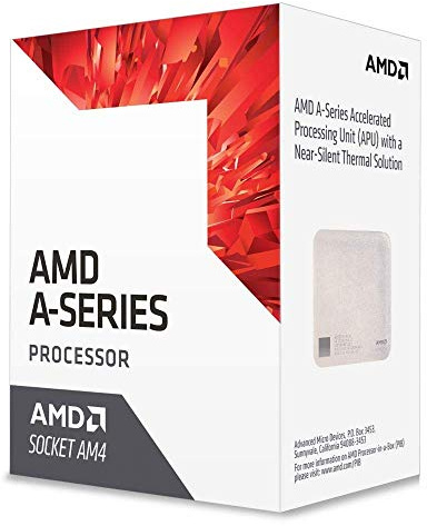 AMD A Series A6-9500 3.5GHz 1MB L2 Caja - Procesador (AMD A6, 3,5 GHz, Socket AM4, PC, 28 NM, A6-9500)