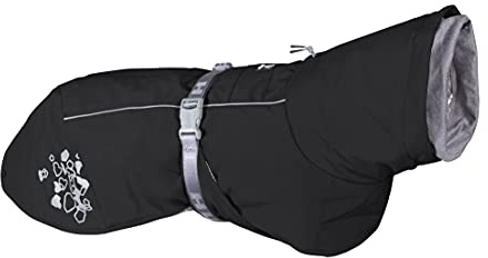 Hurtta Extreme Warmer Hundemantel, Winterjacke für Hunde Dunkelgrau 40cm