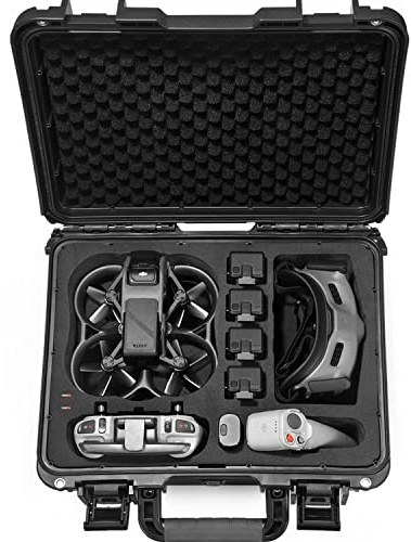 LEKUFEE Valigetta per DJI Avata 1 Explorer,Pro Combo,Fly Smart Combo,DJI Goggles 2/Goggles Integra/FPV Goggles V2 e Accessori (Solo Custodia)