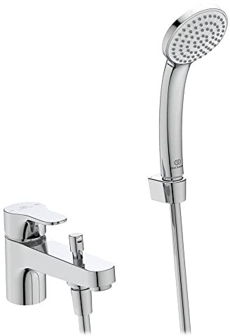 Ideal Standard Cerabase Single Lever Bath Shower Mixer tap, BD056AA, Chrome