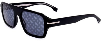 Boss Sonnenbrillen 1595/S BLACK/GREY TOP LINEAR 53/19/145 Herrenbrillen