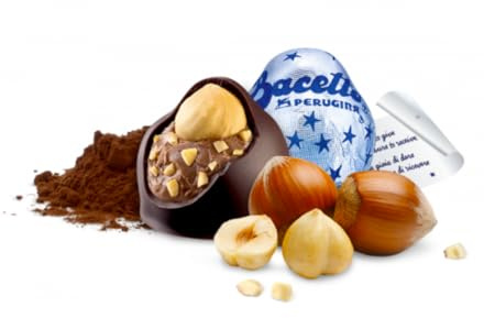 Bacetti Baci Perugina Cioccolato Fondente Luisa Mini Sfuso da 1 kg Senza Glutine