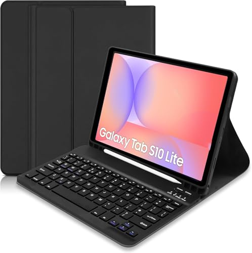 Keyboard Case for Samsung Tab S10 Lite/ S10 FE/ S9 FE 10.9“ / S9 11”