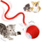DAMIGHT Interactive Cat Toys, Electric Automatic Toys for Indoor Cats, 360° Active Rolling Smart Dog Ball, Moving Cat Toys Ball with Tail, USB Rechargeable Pet Toy Stimulate Cats' Hunting Instincts