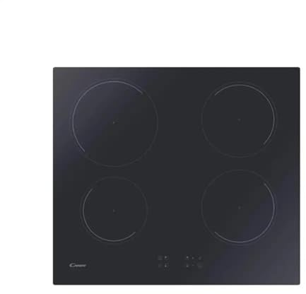 OCDJ642K - Piano cottura ad induzione, vetroceramica, 60x52 cm, Nero