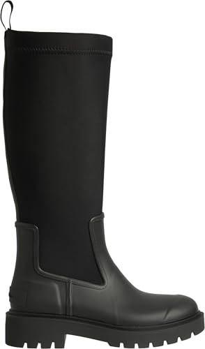 8719965074583 kvinnors hög regnstövel neopren YW0YW02002, svart (svart), 2,5 UK, Svart Ck Svart, 35.5 EU