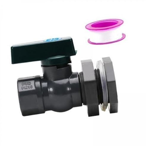 FewNvWa 4x 3/4 Pollici Contenitore per Acqua Pioggia Barile Perno Connettore Professionale Parti di Riparazione Accessorio Barile per Acqua Deviatore Set per