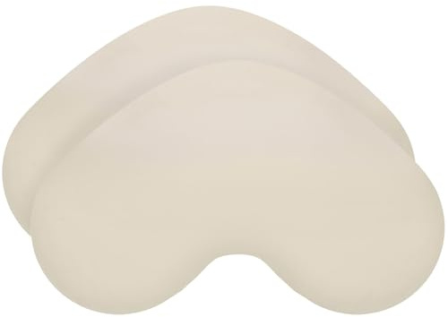 Kissenbezug Elfenbein-weiß Doppelpack Nackenkissen Twist, Hochwertige Mako-Baumwolle (Double Jersey), Bügelfrei & trocknergeeignet, Kissenhüllen Set mit Reißverschluss, Oeko-Tex Zertifiziert