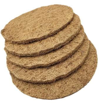 TOYANDONA 15 Pièces Fournitures pour Pigeons Nids Coussins Fibre Végétale Accessoires pour Pigeons Tapis pour Oiseaux Reproducteurs Coussins pour