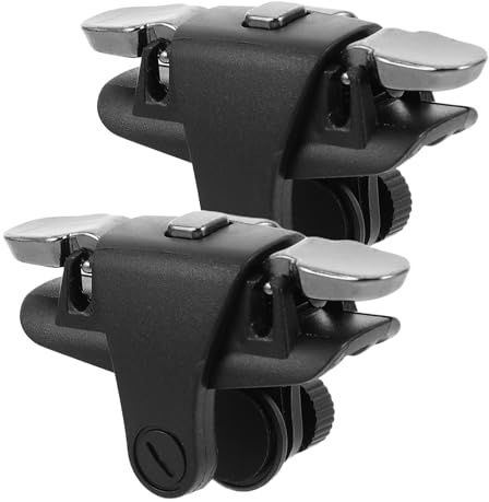 CIYODO Manette de Jeu Mobile à Gâchettes Haute Précision pour Smartphone, Design Ergonomique Léger en Alliage, Installation Facile, Compatible Universellement, pour Gaming