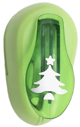 Star Punch - Papierstanzer Manuell, Weihnachtsstempel Lochzange Mit Stern Motiven | Rutschfeste Prägemaschine Für DIY Dekoration | Vielseitiges Bastelzubehör Scrapbooking Karten Home Office