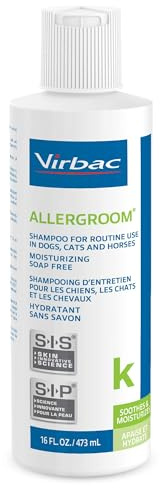 Allergroom Shampoo for Dogs, Cats & Horses - for Normal or Dry Skin