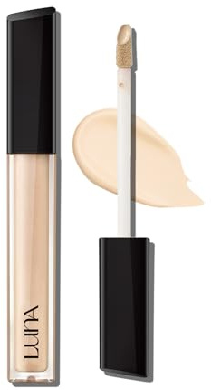 AEKYUNG Luna, correttore a lunga durata, copertura completa e ad alta aderenza, imperfezioni della pelle, per occhiaie e macchie scure, trucco coreano, cover fit, #01 vaniglia, 0,26 Fl Oz