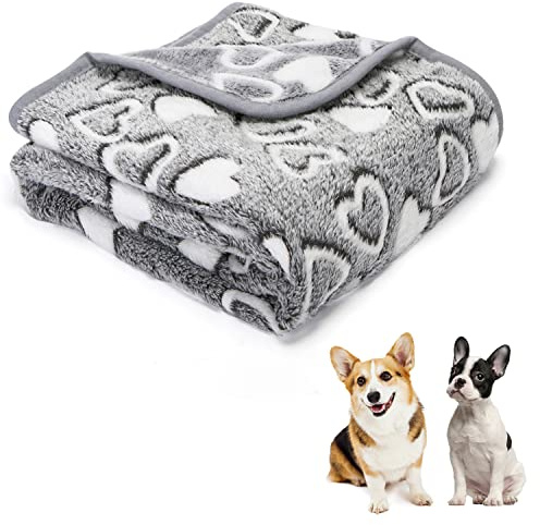 Nobleza Coperta per Cane Gatto Lavabile Soffice Durevole, Morbida Coperta in Pile per Cani e Gatti, per Cani, Gatti, Conigli E Altri Animali Domestici, 100 * 80 cm
