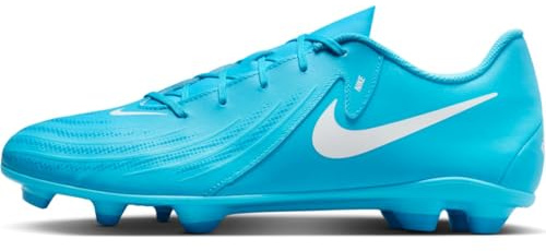 Nike Low-Top-Fußballschuh Phantom Gx 2 Club Mg Low-Top-Fußballschuh, Blue Fury/White, FJ2557-400, 45.5 EU (11.5 US)