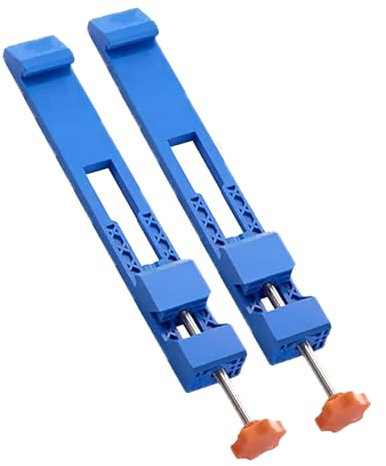 dijiusidy 2X Precision Wood Cutting Guide with Adjustable Cutting Machine Base Circular Saw Milling Positioning Clamps ABS