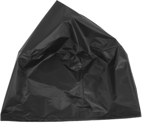 SEWOART Copertura Per Barbecue Rotonda Piccola 86x36 Cm Resistente All’acqua Antivento Copertura Protettiva Per Griglia Da Esterno Per Bracieri e Mobili Da Giardino
