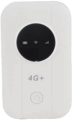Tragbarer WiFi-Hotspot, 4G-WLAN-Mobiler-Hotspot, 300 Mbit/s tragbarer Router mit SIM-Kartensteckplatz für Reisen, unterstützt 10 Geräte