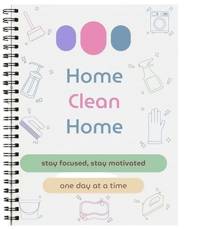 AD/HD Cleaning Planner,Bundle Household Cleaning Schedule and Checklist Management,AD/HD Cleaning and Organizing Planner,Clean-ing List,To Do List Notebook,Plan-ner Notebook,Clean-ing Schedule