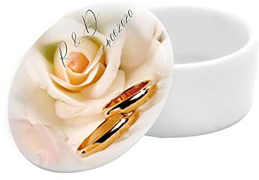CreaTu Caja de porcelana para alianzas – Personalizada, fabricada en Italia