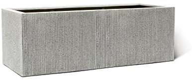 ESCHBACH® Pflanzkübel Box 60 Grau Rechteckig * 60 x 20 x 20 cm * 10 Jahre Garantie